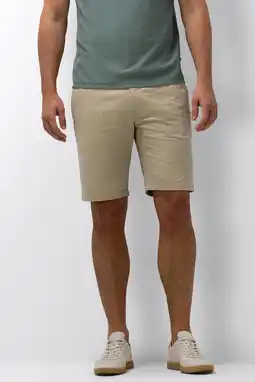 Wehkamp State of Art regular chino short beige aanbieding