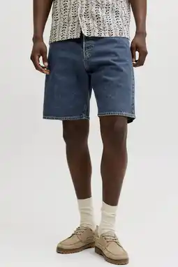 Wehkamp JACK & JONES JEANS INTELLIGENCE JJITONY JJORIGINAL denim relaxed short dark blue denim aanbieding