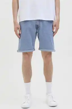 Wehkamp JJ REBEL JREBJOE JJCRAFT regular denim short blue denim aanbieding