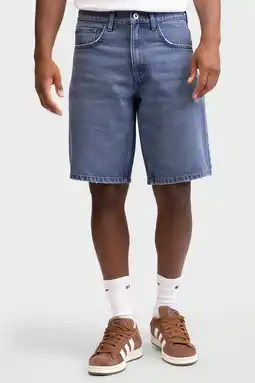 Wehkamp Redefined Rebel VALENCIA denim relaxed short blauw aanbieding
