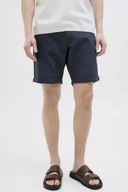 Wehkamp JJ REBEL JREBFIVERS regularchino short donkerblauw aanbieding
