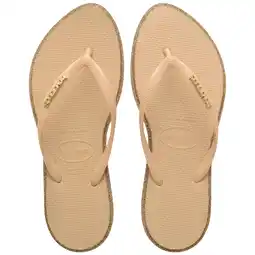 Wehkamp Havaianas Slim Point Glitter teenslippers met glitters goud aanbieding
