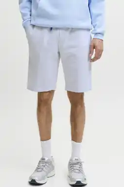 Wehkamp JACK & JONES PANTS STUDIO JPSTGORDON regular sweatshort lichtgrijs aanbieding