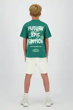 Wehkamp Raizzed T-shirt met backprint groen aanbieding
