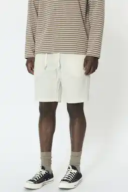 Wehkamp Matinique MAbarton regular casual short met linnen ecru aanbieding