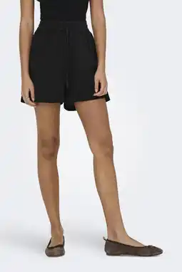 Wehkamp ONLY relaxed regularwaist casual short zwart aanbieding