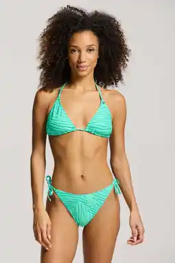 Wehkamp Shiwi The Sunshine Brand voorgevormde triangel bikini set Lynn lichtgroen aanbieding
