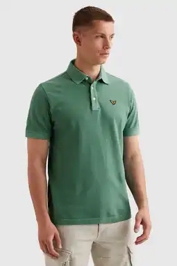 Wehkamp PME Legend regular polo groen aanbieding