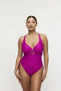 Wehkamp PrimaDonna Twist Uvita halterbadpak - fuchsia aanbieding