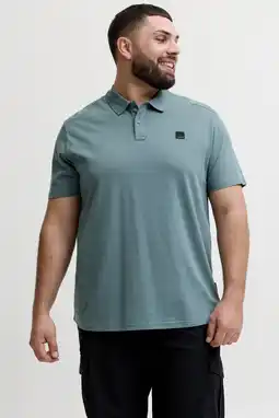 Wehkamp JACK & JONES PLUS SIZE regular polo blauw aanbieding