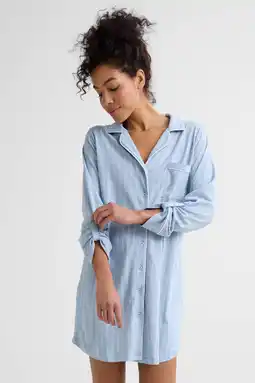 Wehkamp Dreamcovers nachthemd lichtblauw aanbieding