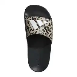 Wehkamp adidas Sportswear Adilette Shower badslippers met panterprint aanbieding