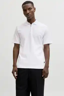 Wehkamp JACK & JONES PREMIUM regular polo wit aanbieding