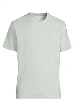 Wehkamp CALVIN KLEIN JEANS regular T-shirt lichtblauw aanbieding