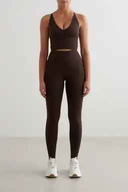 Wehkamp Aim'n sportlegging Shape Seamless bruin aanbieding