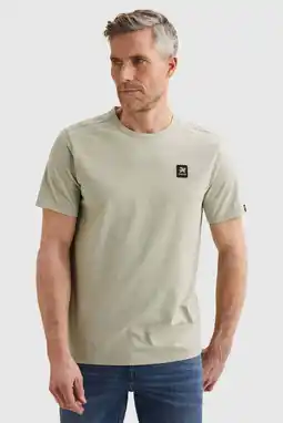 Wehkamp Vanguard regular T-shirt groen aanbieding