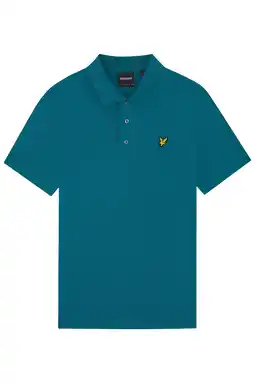 Wehkamp Lyle & Scott regular polo petrol aanbieding