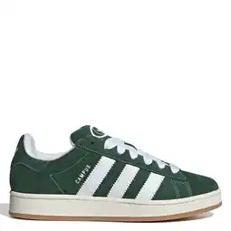 Wehkamp adidas Originals Campus 00s suède sneakers donkergroen/wit aanbieding
