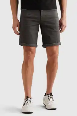 Wehkamp PME Legend NIGHTFLIGHT regular fit casual short - grijs aanbieding