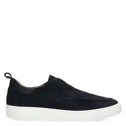 Wehkamp PS Poelman Gregory suède loafers donkerblauw aanbieding