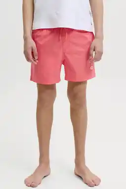 Wehkamp JACK & JONES JUNIOR zwemshort koraalrood aanbieding