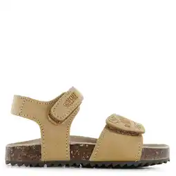 Wehkamp Shoesme leren sandalen taupe aanbieding
