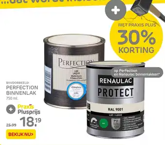 Praxis Perfection binnenlak 750ml aanbieding