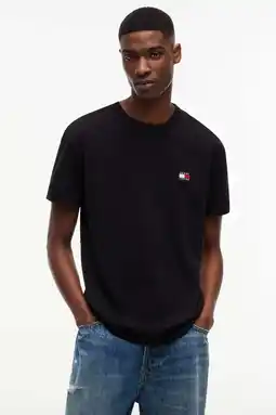 Wehkamp Tommy Jeans regular T-shirt zwart aanbieding