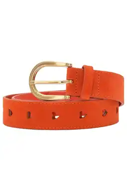 Wehkamp Fabienne Chapot suède riem Cut it Out Heart oranje aanbieding