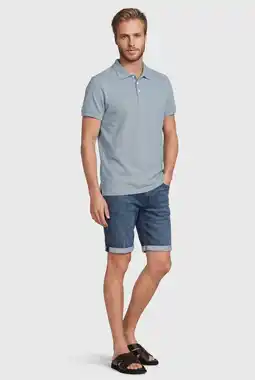 Wehkamp Anytime relaxed denim short blauw aanbieding