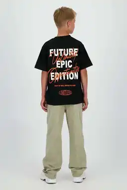 Wehkamp Raizzed T-shirt met backprint zwart aanbieding