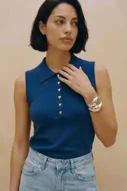 Wehkamp VERO MODA top - blauw aanbieding