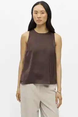 Wehkamp OBJECT loose fit top - bruin aanbieding
