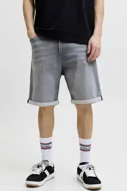 Wehkamp JACK & JONES JEANS INTELLIGENCE JJITONY JJASHER relaxed short grey denim aanbieding