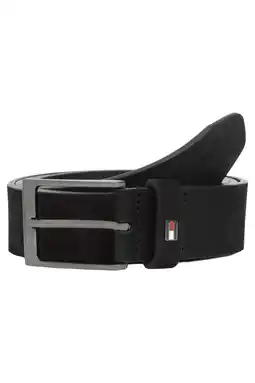 Wehkamp Tommy Hilfiger nubuck riem Layton zwart aanbieding