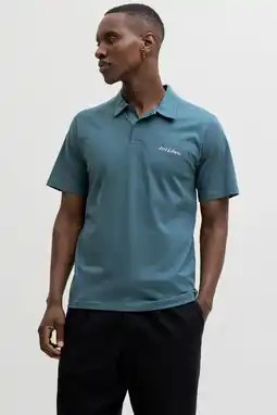 Wehkamp JACK & JONES regular polo petrol aanbieding