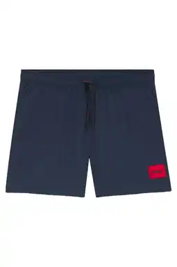 Wehkamp HUGO zwemshort Dominic donkerblauw aanbieding