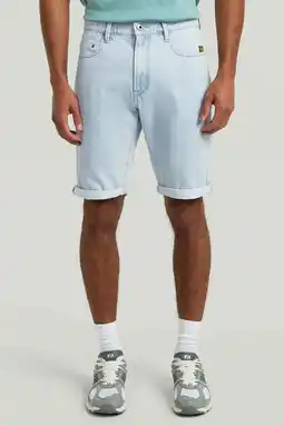 Wehkamp G-STAR denim regular short MOSA blauw aanbieding