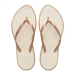 Wehkamp Havaianas Slim Point teenslippers roségoud aanbieding