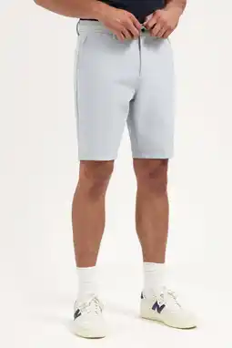 Wehkamp No Excess regular chino short grijsblauw aanbieding