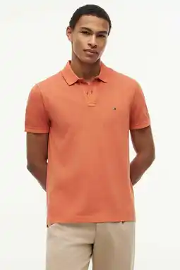 Wehkamp Tommy Hilfiger regular polo oranje aanbieding
