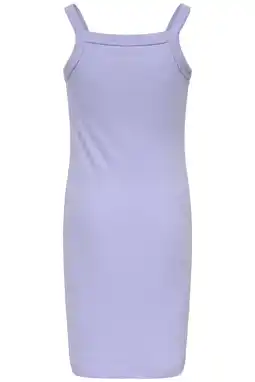 Wehkamp KIDS ONLY GIRL bodycon jurk lila aanbieding