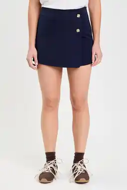 Wehkamp Cache Cache skort marineblauw aanbieding