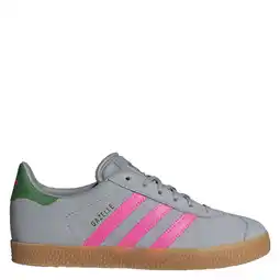 Wehkamp adidas Originals Gazelle sneakers grijs/roze aanbieding