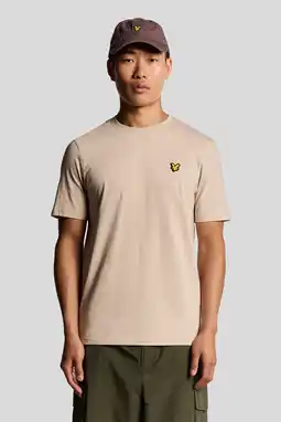 Wehkamp Lyle & Scott Core T-Shirt beige aanbieding