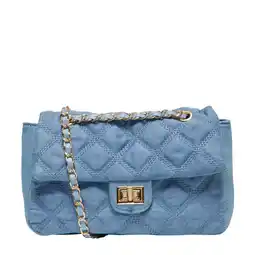 Wehkamp ONLY denim crossbody tas ONLFLORENCE blauw aanbieding