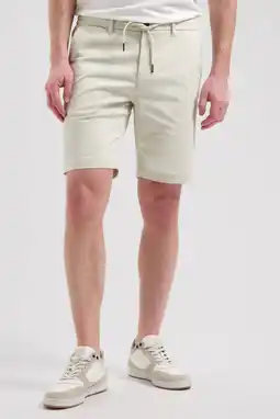 Wehkamp Dstrezzed Lancaster regular chino short ecru aanbieding