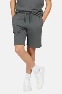 Wehkamp Cars regularwaist sweatshort antraciet met textuur aanbieding