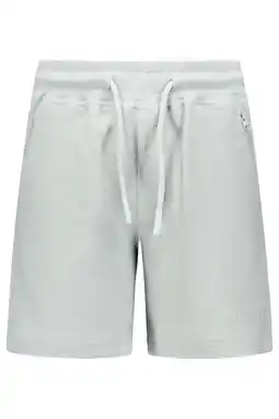 Wehkamp Airforce regularwaist sweatshort lichtgrijs aanbieding