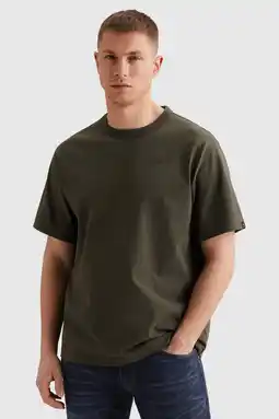 Wehkamp PME Legend relaxed T-shirt donkergroen aanbieding